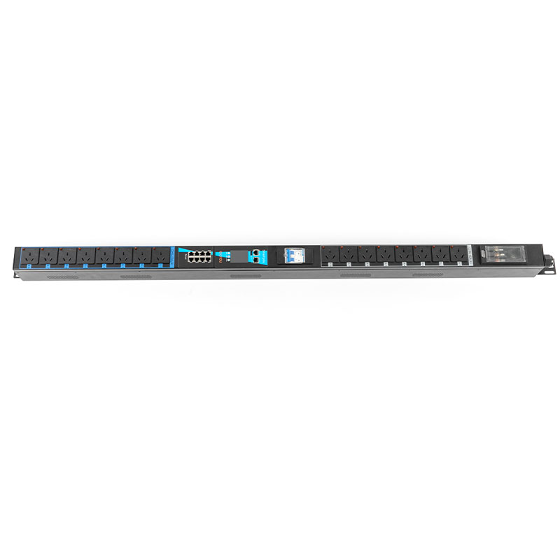 Disjunctor de aer 16 ieșiri Senzor vertical TCP/IP eco Smart Rack Pdu