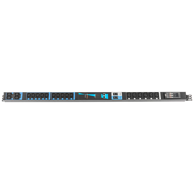 20-Prize C13 C19 Senzor vertical TCP/IP eco Smart Rack Pdu