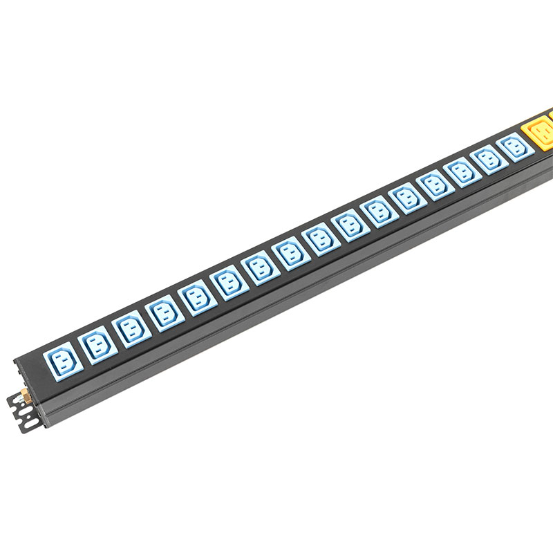 24 de ieșiri C13x16 C19x8 Vertical digital curent tensiune întrerupător SPD Rack comutat Pdu